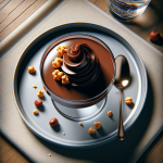 Mousse au Chocolat Noir et son Croquant de Noisettes