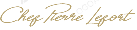 Signature du chef Pierre Lefort